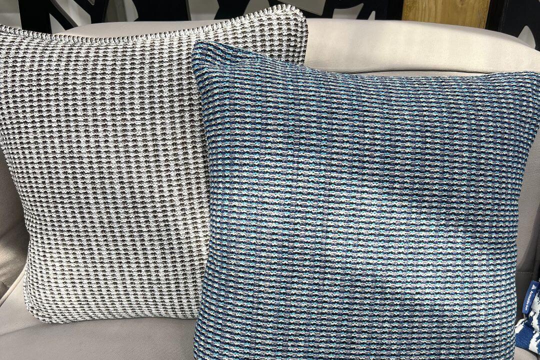 Premium Outdoor Waterproof Cushions - Waffle - armadillosun