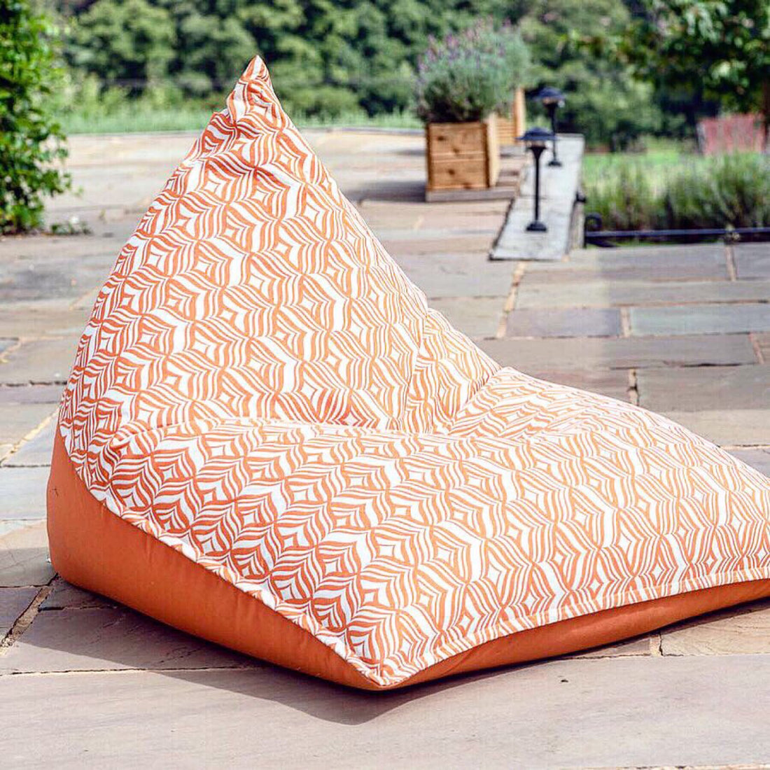 Bean Bag Chair - Tulip Orange