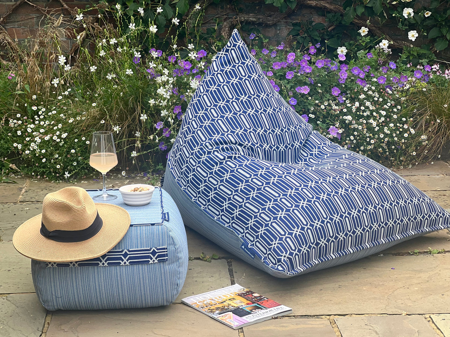 Adult Luxury Bean Bag Chair in Various Patterns