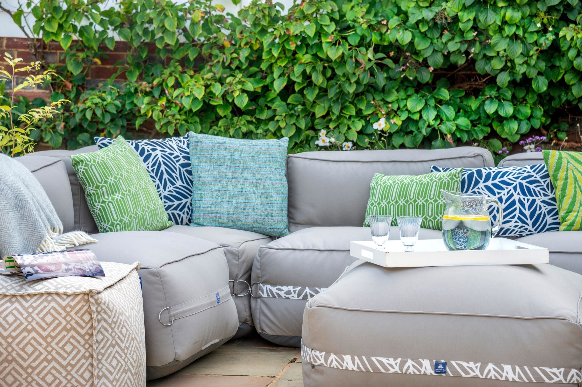 Bean Bag Garden Sofa - Dining Set