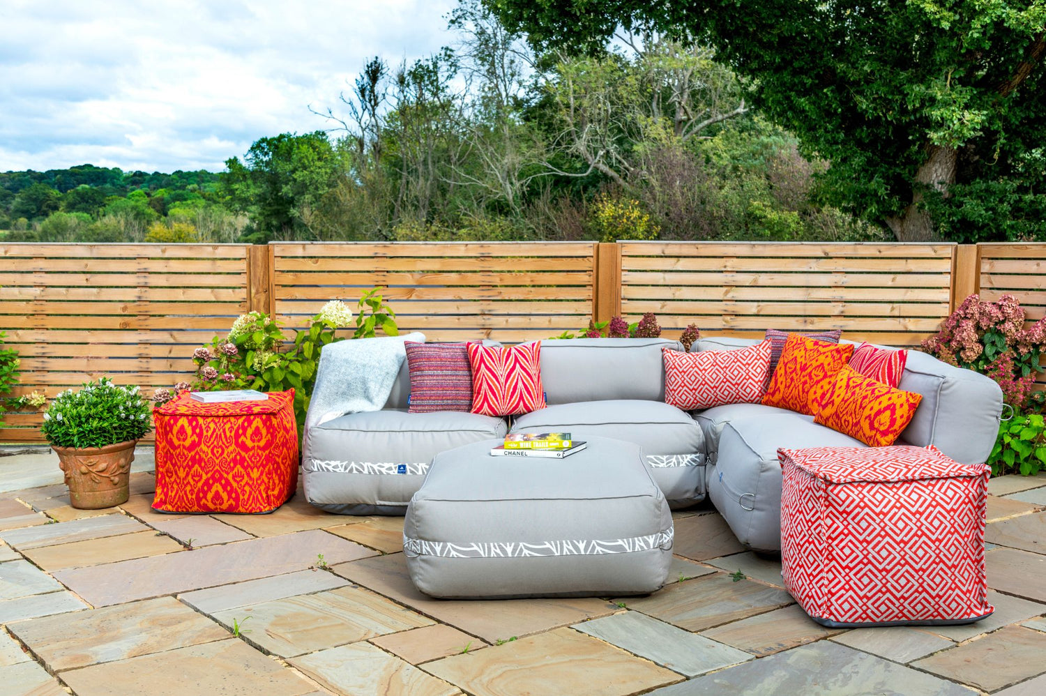 Bean Bag Garden Sofa - Sofa Set