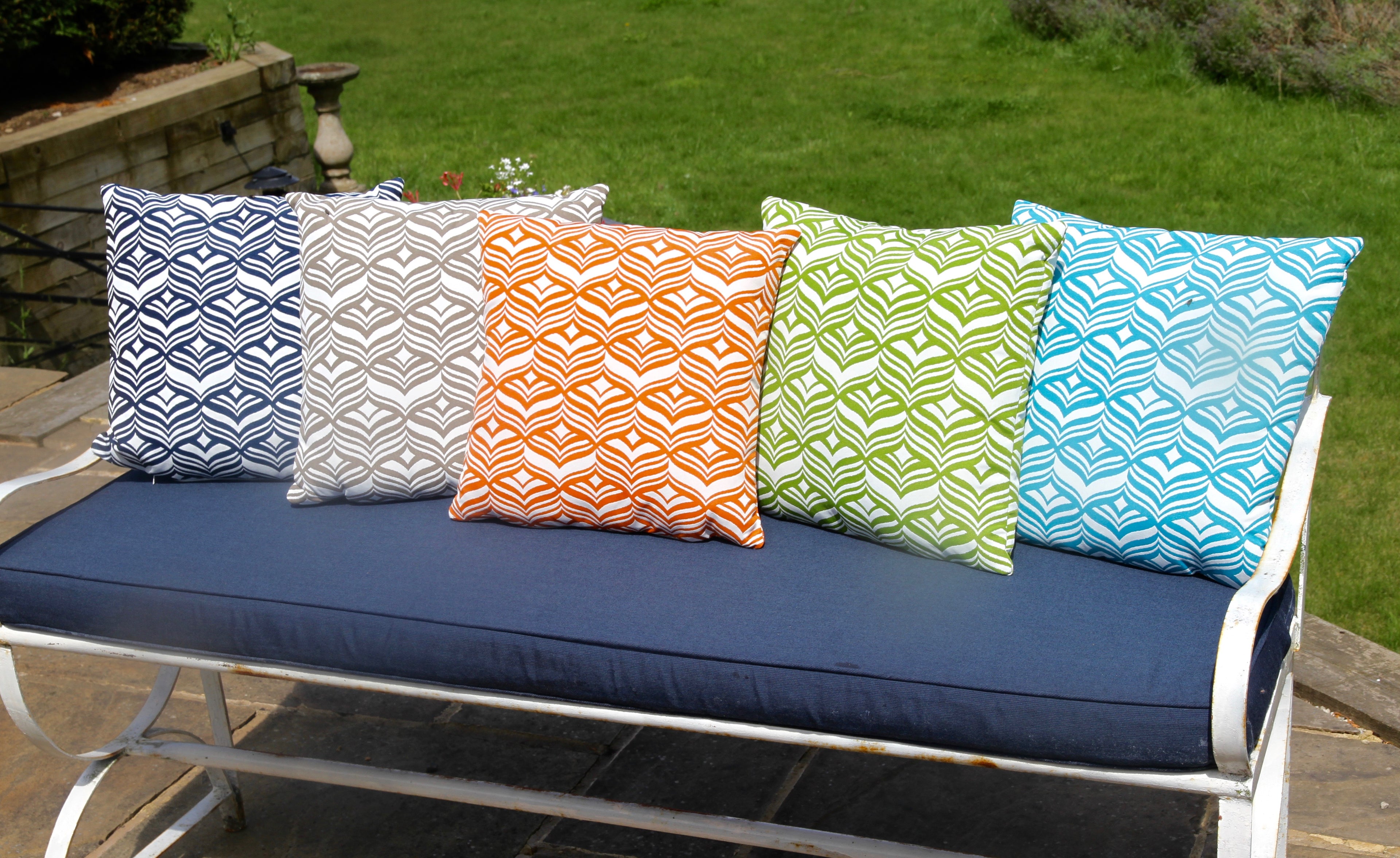 Luxury Cushion in Tulip Green