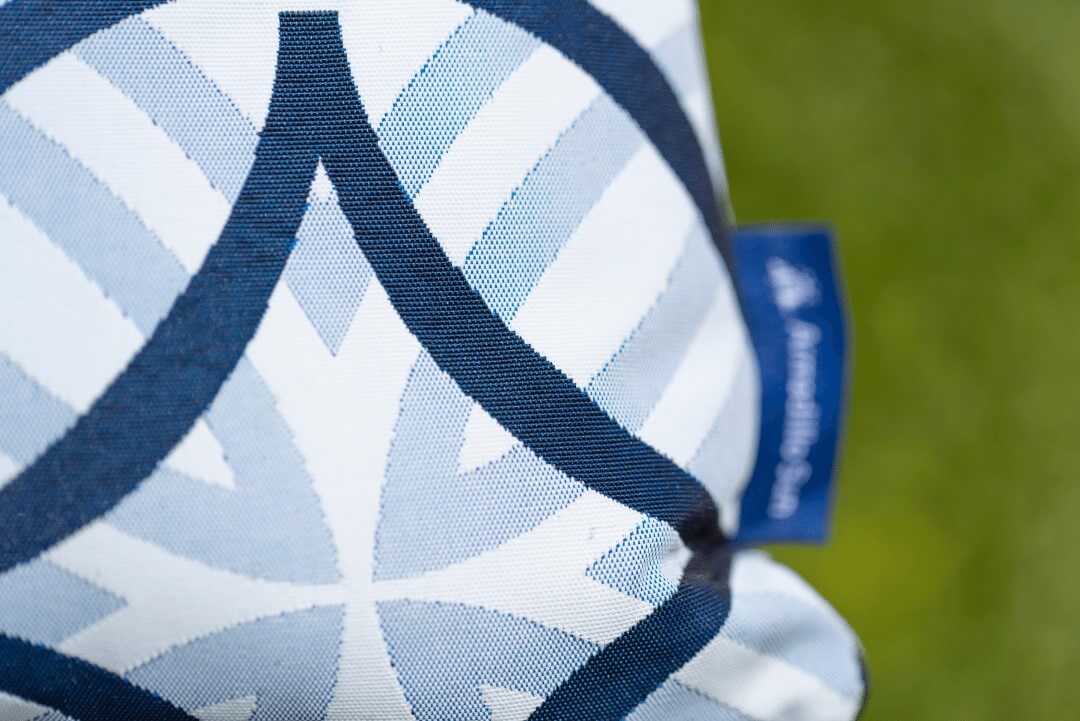 Luxury Cushion in Coolum Navy