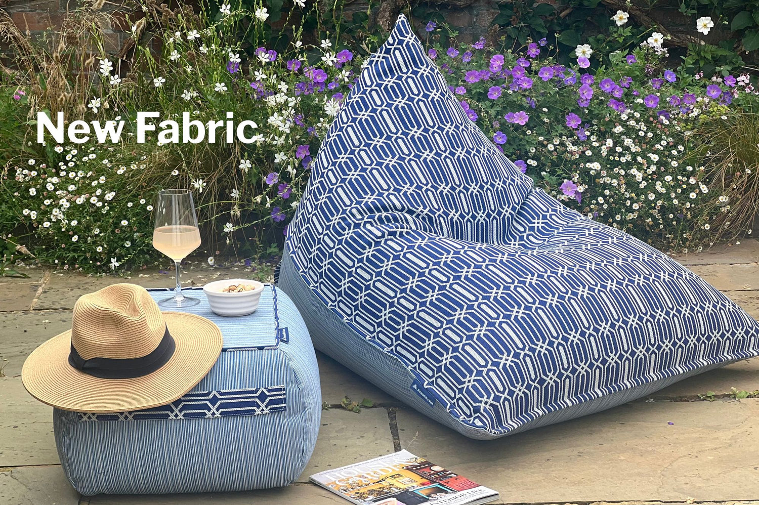 Adult Luxury Bean Bag Chair in Various Patterns