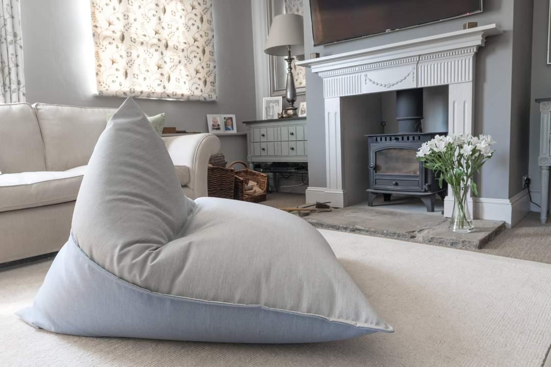 Adult Luxury Bean Bag Chair | Block Colours - armadillosun