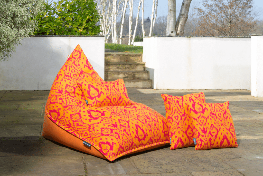 Luxury Garden Cushion in Medina Tropic - armadillosun