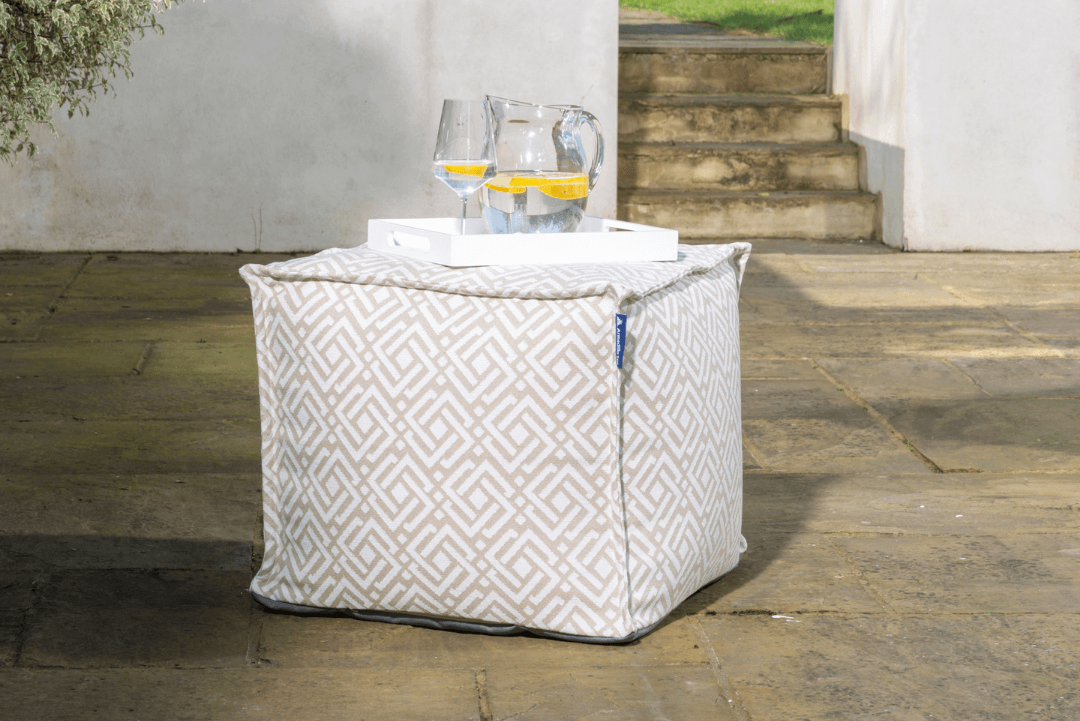 Weatherproof Garden Pouffé - armadillosun