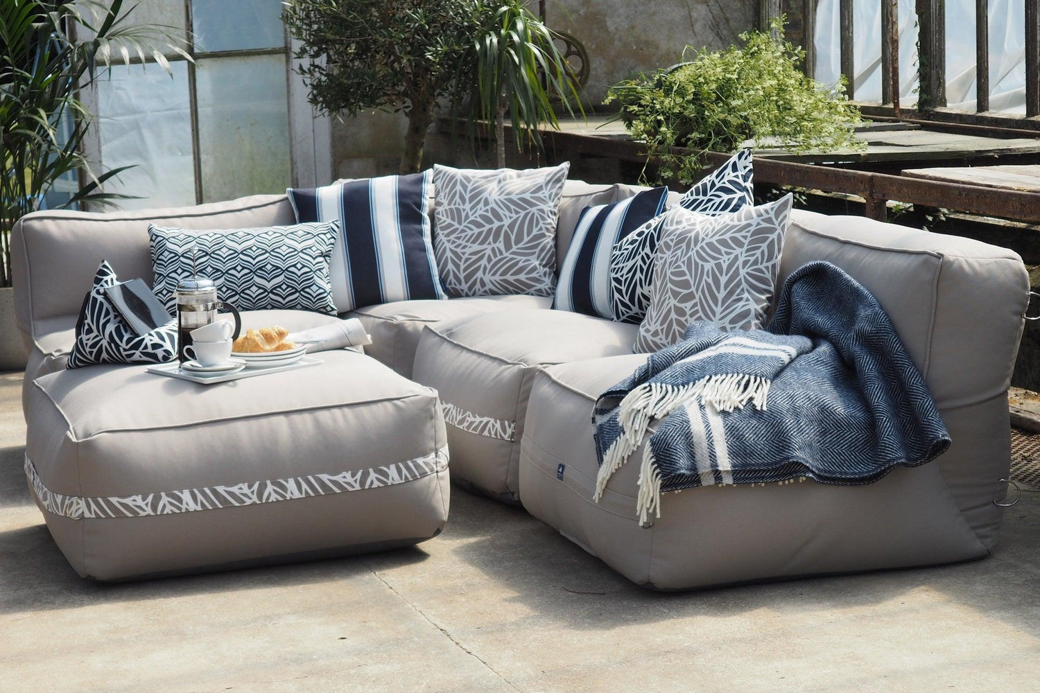 Bean Bag Garden Sofa - Sofa Set - armadillosun
