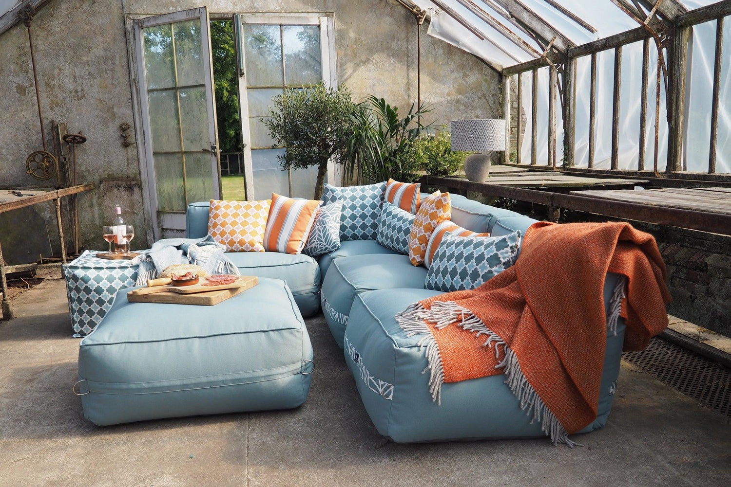 Bean Bag Garden Sofa - Sofa Set - armadillosun