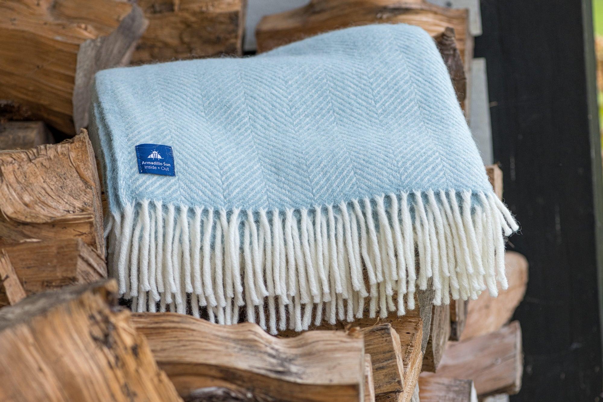 Luxury Lambswool Throw - armadillosun
