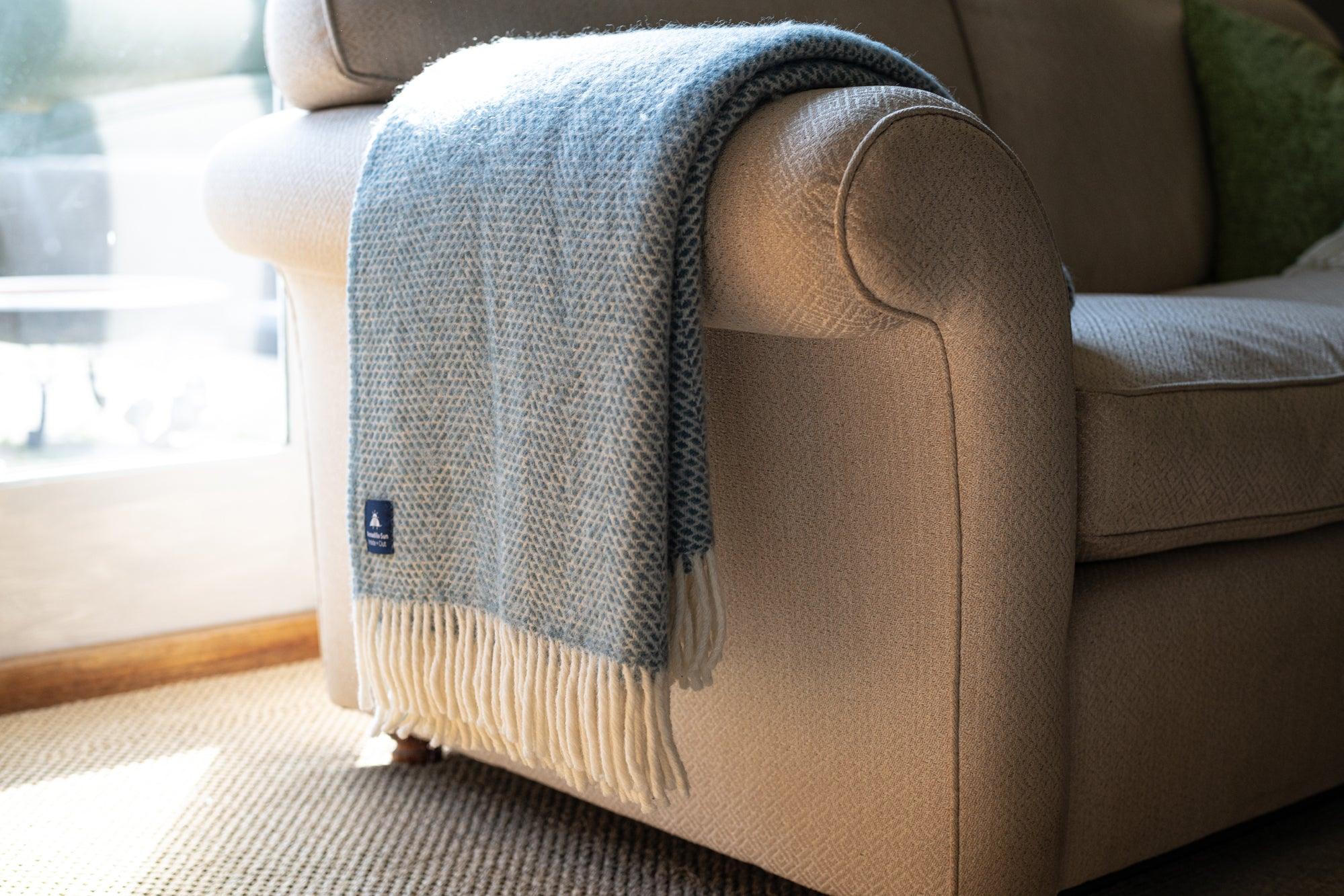 Luxury Lambswool Throw - armadillosun