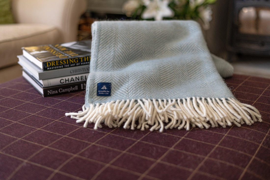 Luxury Lambswool Throw - armadillosun