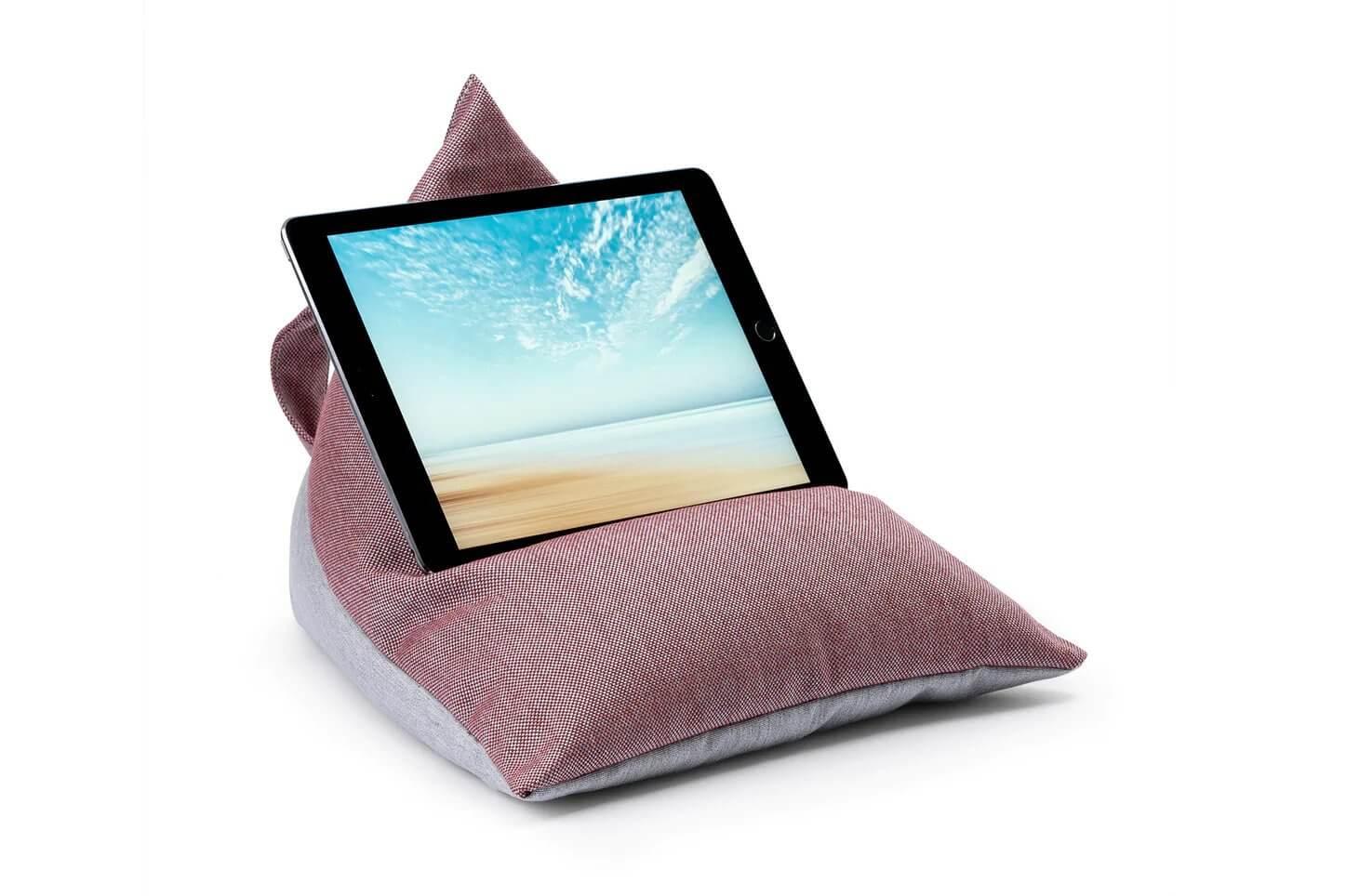 iPad Bean Bag Stand Plain Fabrics1