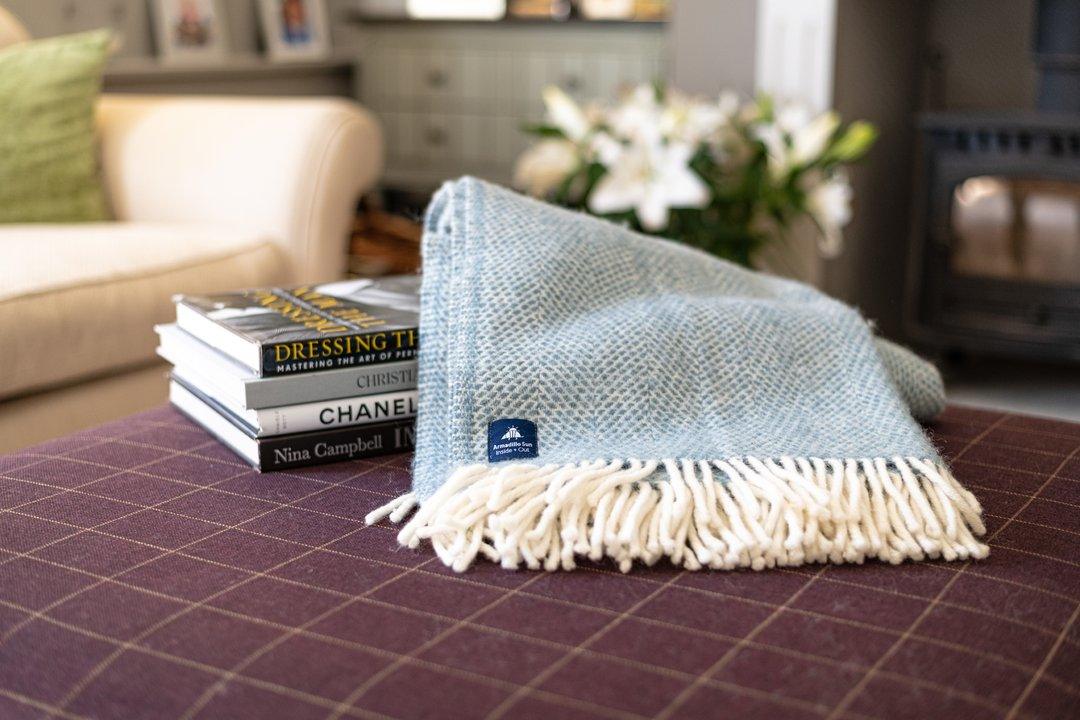 Luxury Lambswool Throw - armadillosun
