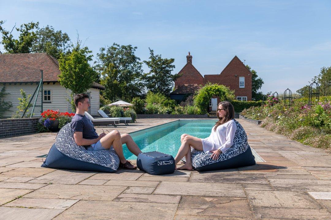 Adult Luxury Bean Bag Chair in Various Patterns - armadillosun