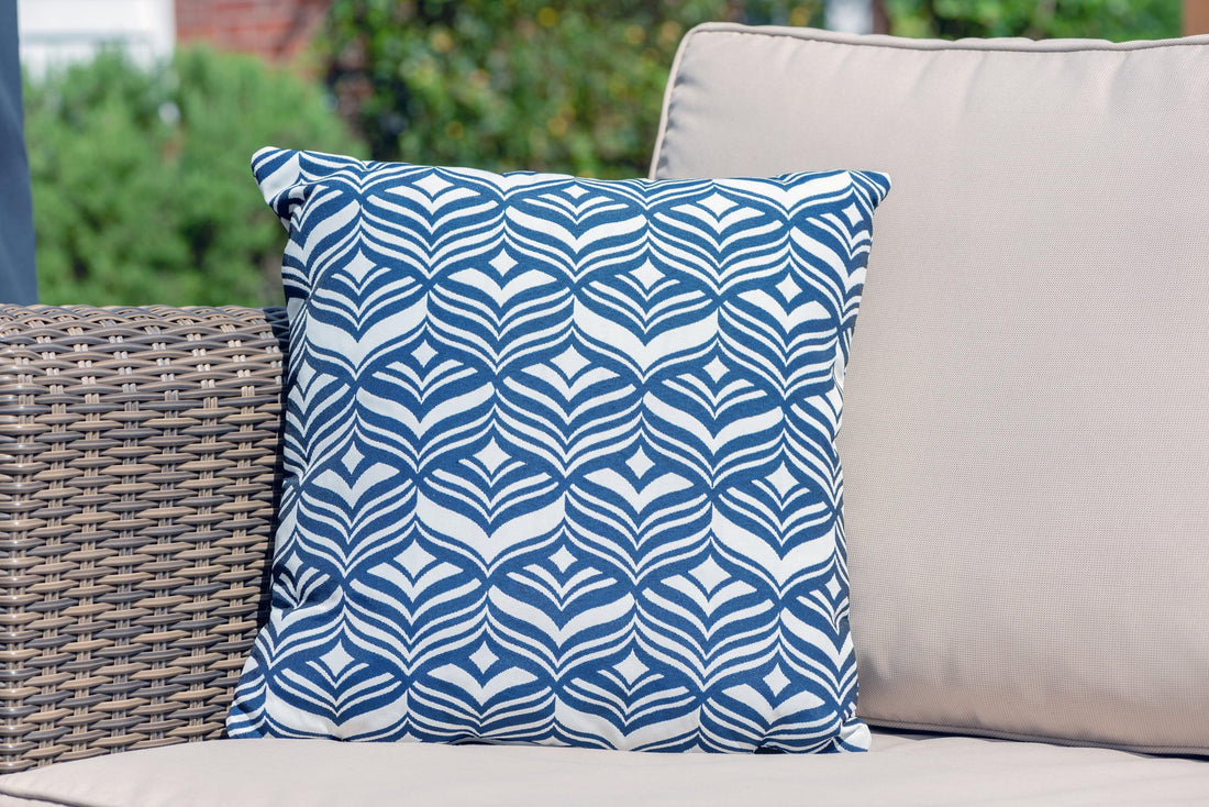 Luxury Cushion in Tulip Navy - armadillosun