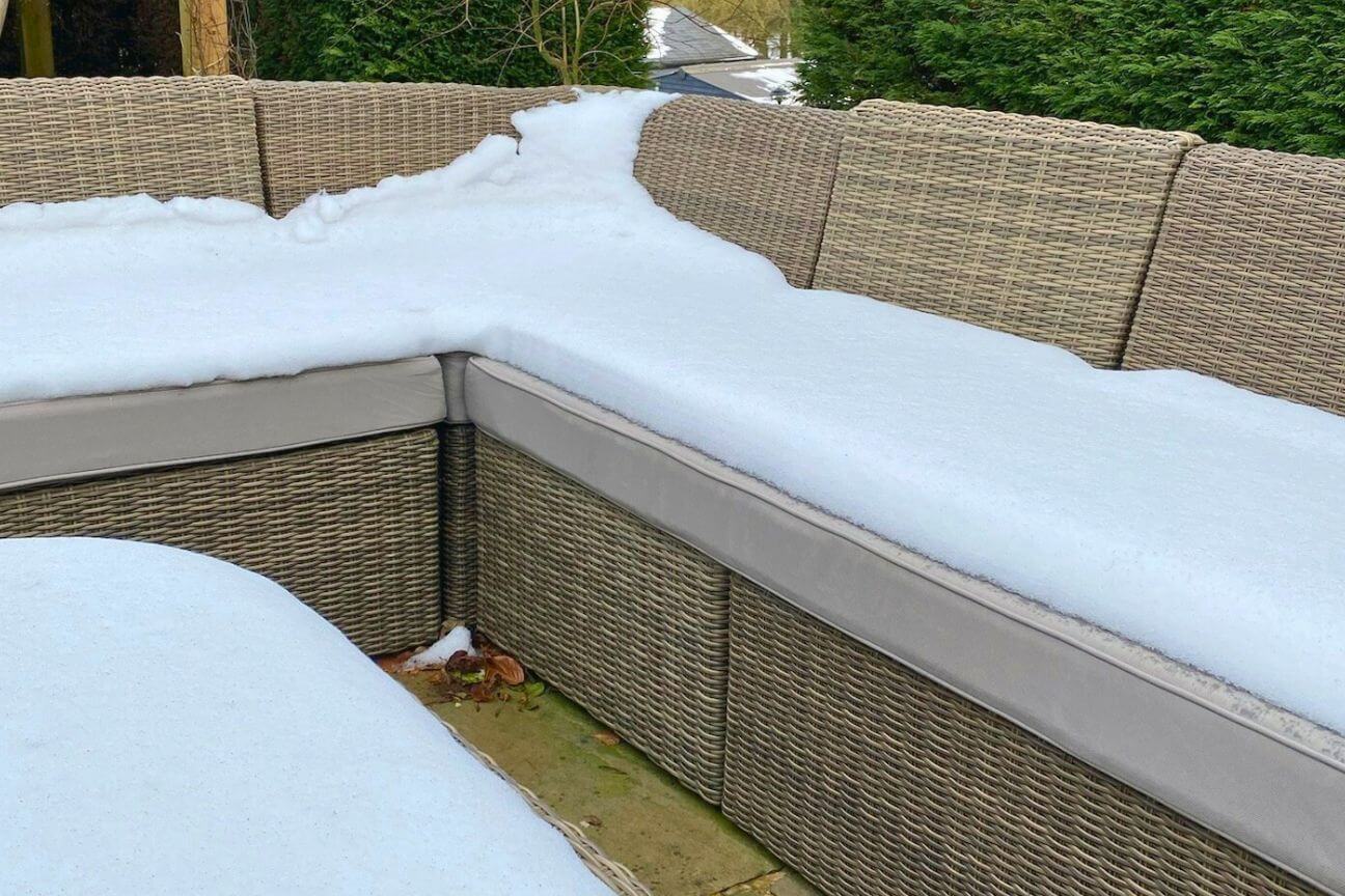 Can you leave your garden furniture outside over winter?