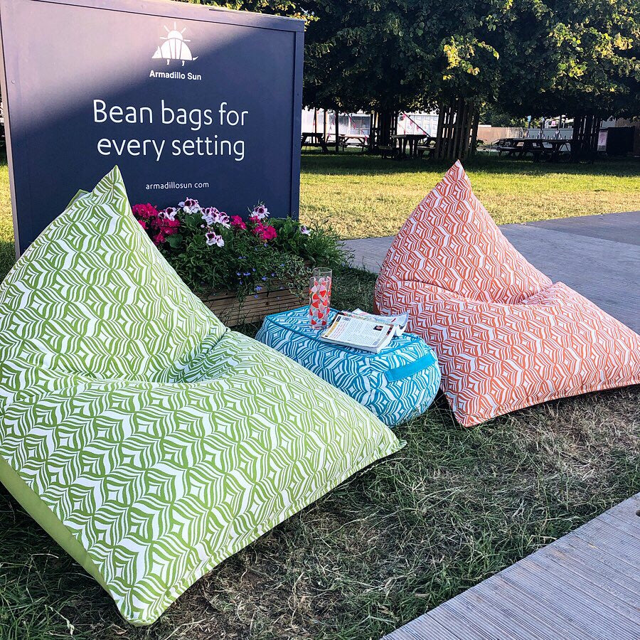 Bean Bag Chair - Tulip Orange