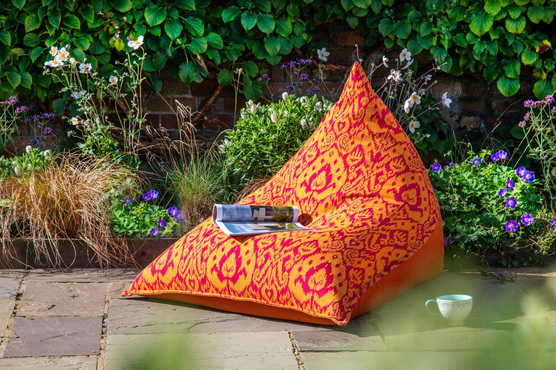 Patterned Adult Bean Bag Lounger