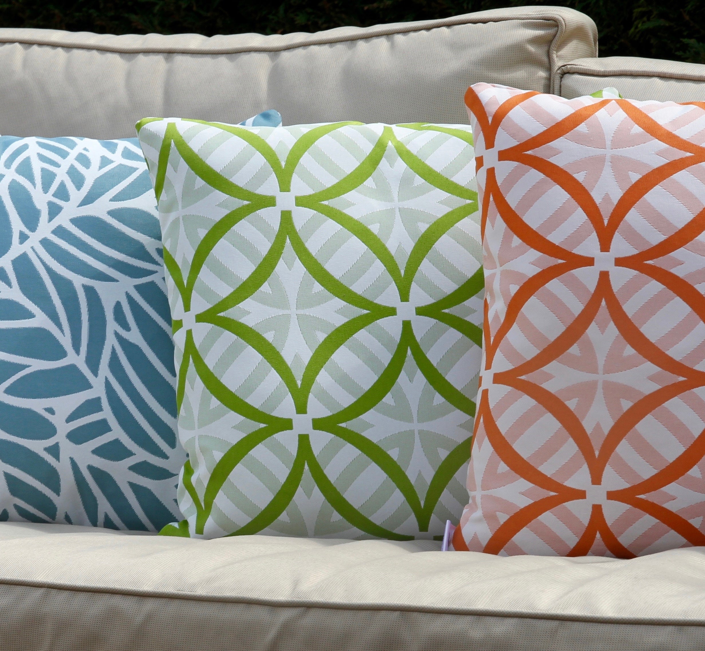 Luxury Cushion in Coolum Green
