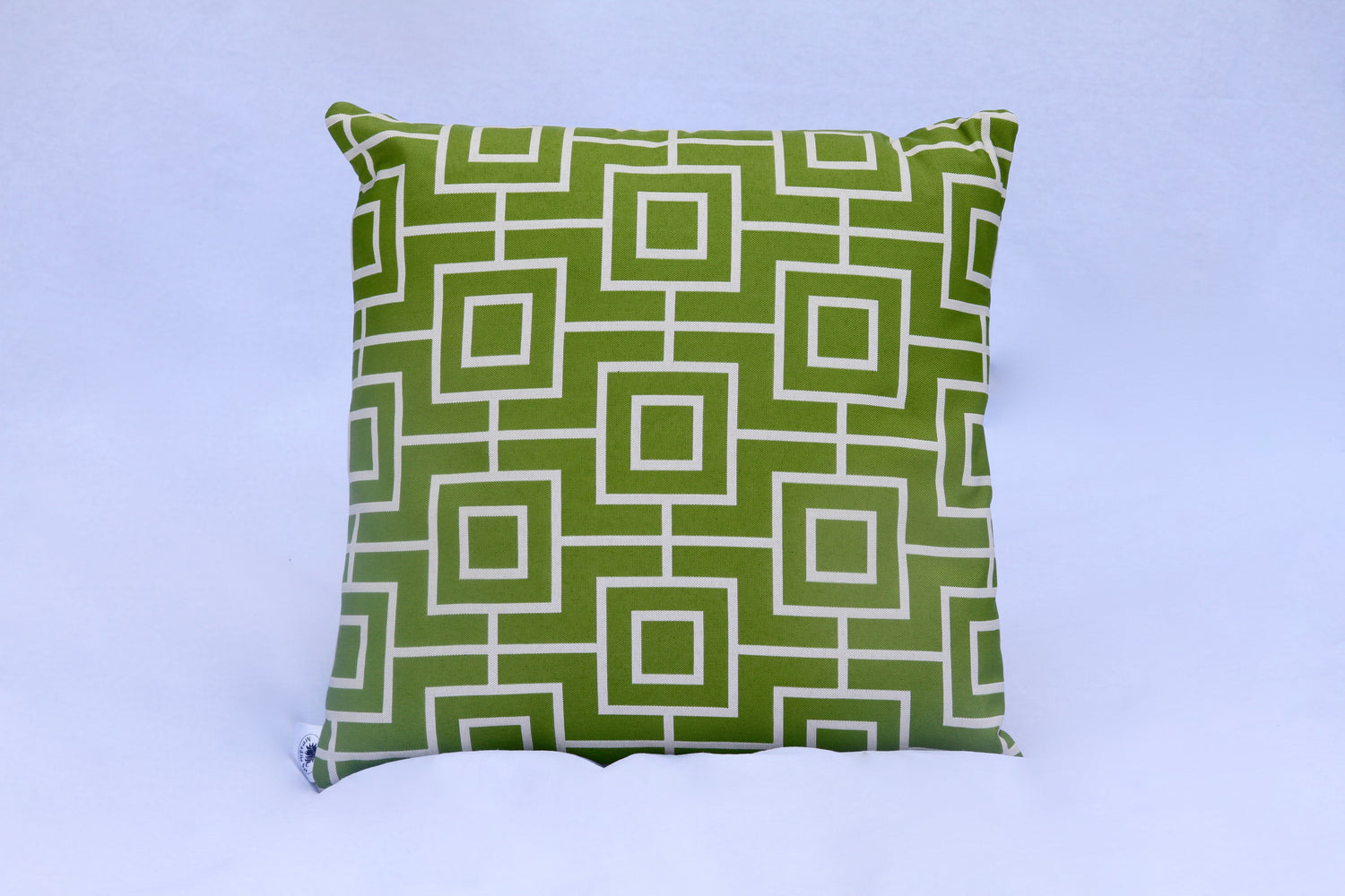 Luxury Cushion in Aztec Green