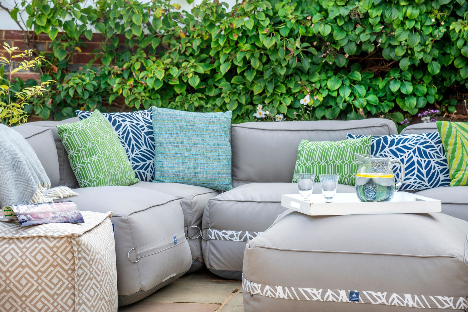 Bean Bag Garden Sofa - Dining Set