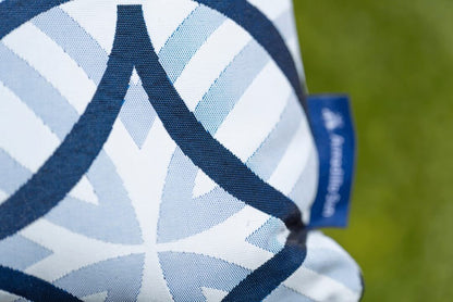 Luxury Cushion in Coolum Navy