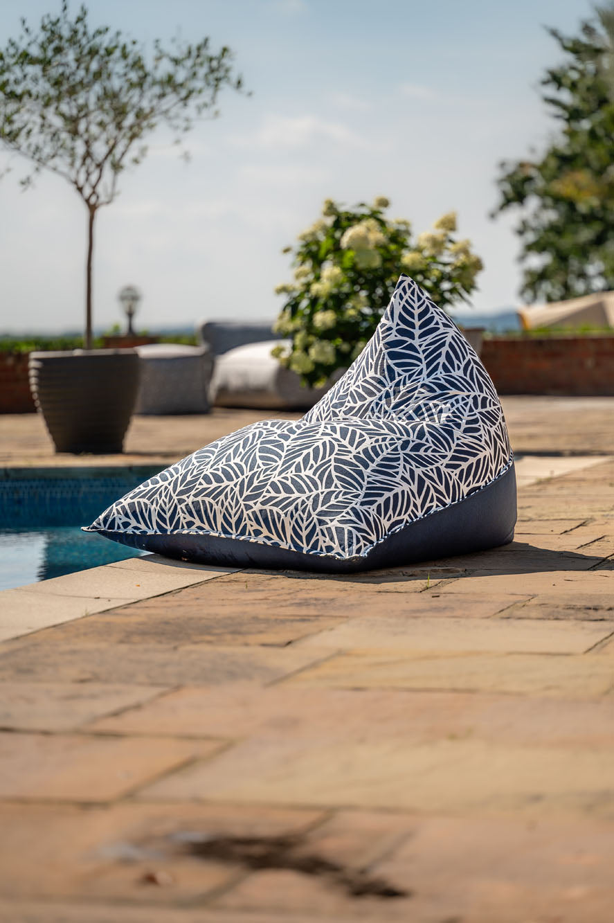 LuxuryBean Bag Chair Stylish Patterns Comfy Waterproof