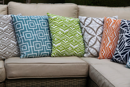Luxury Cushion in Tulip Green - armadillosun