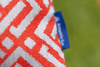 Luxury Garden Cushion in Sigma Paprika - armadillosun