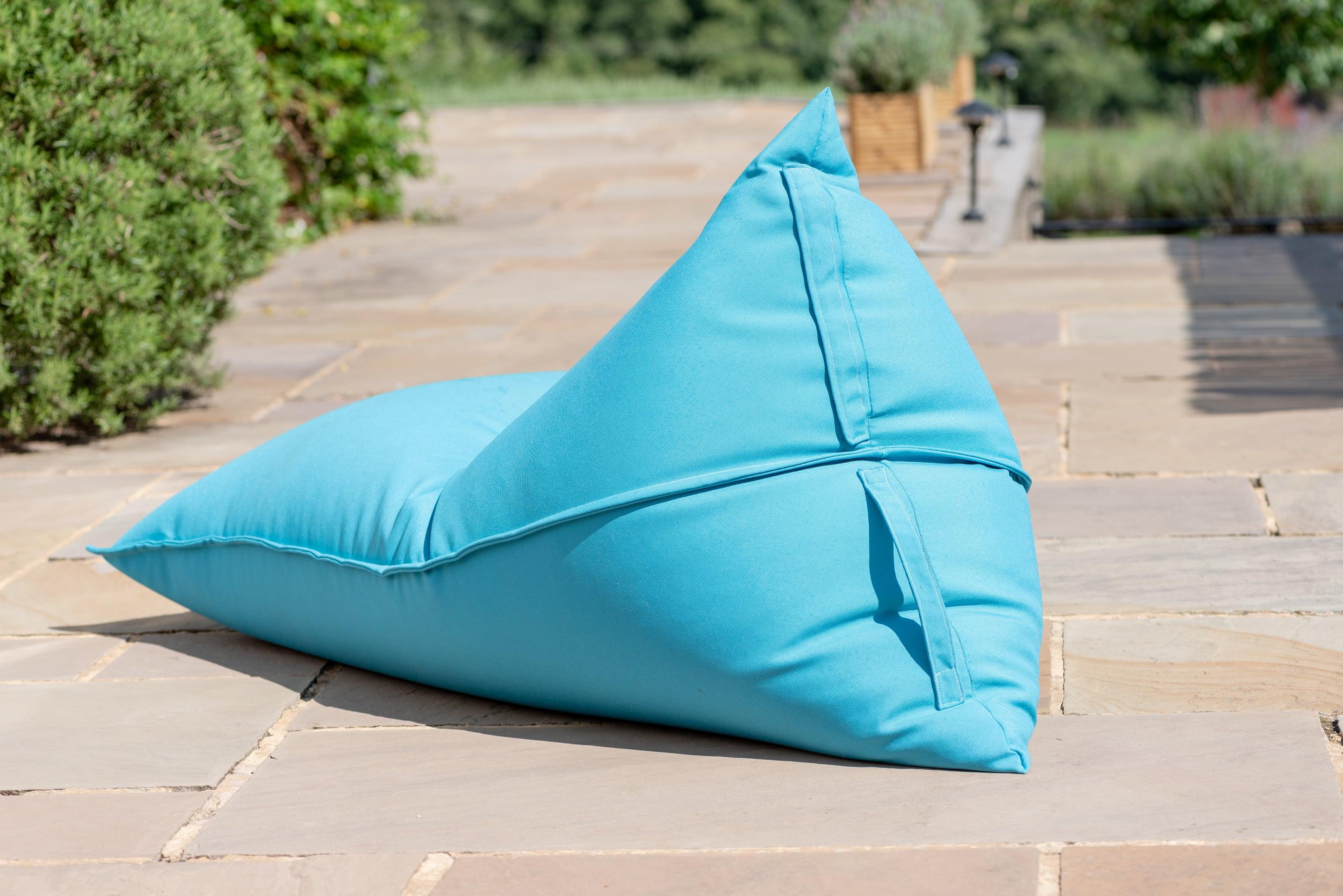 Adult Bean Bag Lounger in Turquoise