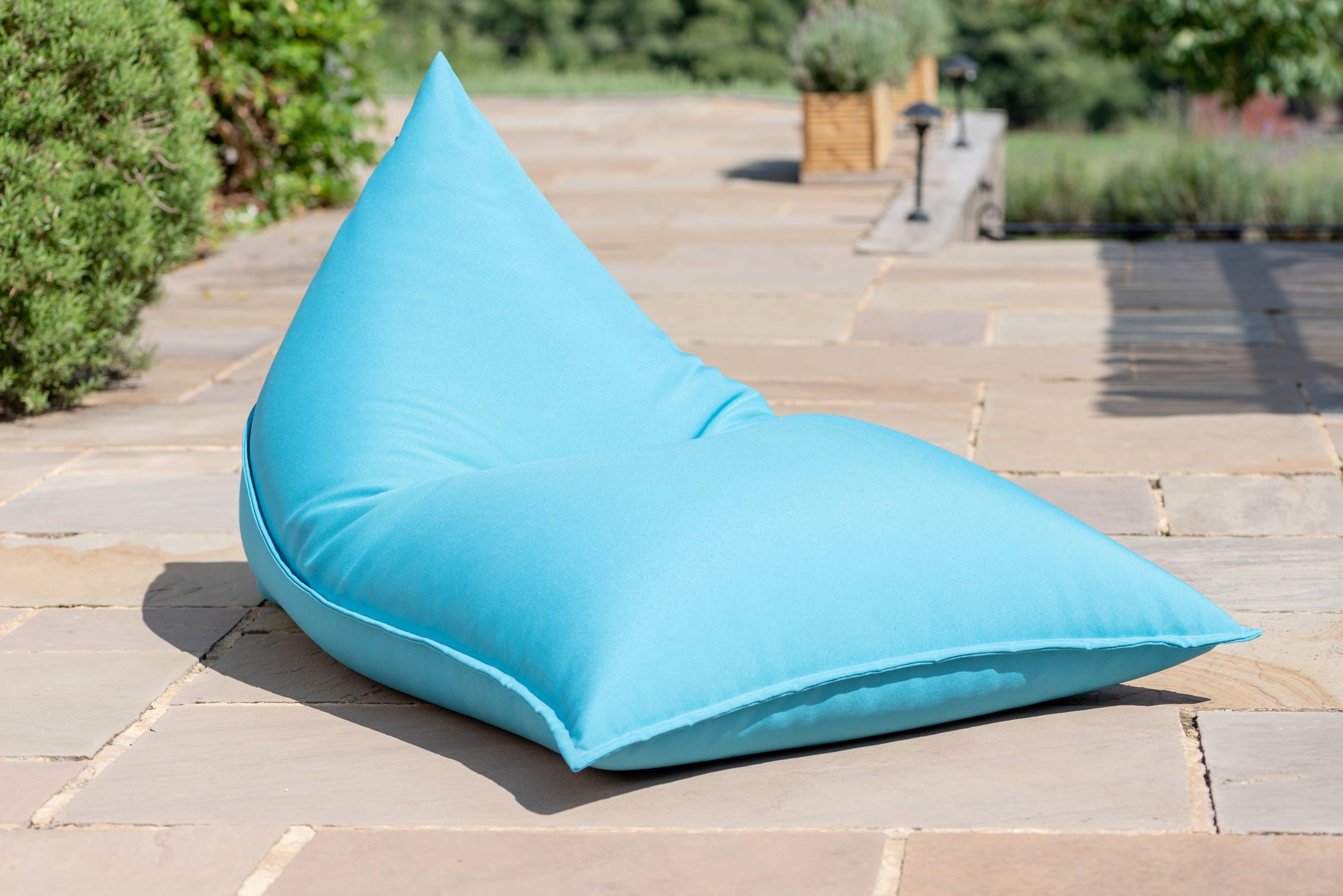 Adult Bean Bag Lounger in Turquoise