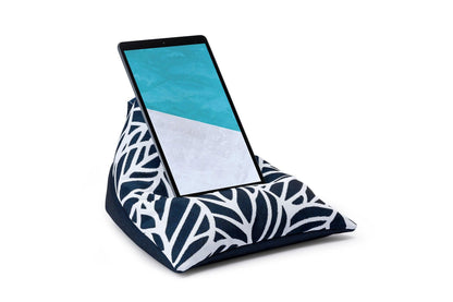 iPad Bean Bag Stand - Two Tone Patterned - armadillosun