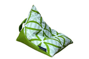 iPad Bean Bag Stand - Two Tone Patterned