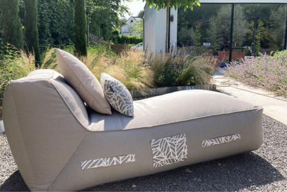 Luxury Bean Bag Garden Sun Lounger - armadillosun