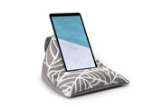iPad, Tablet &amp; eReader Bean Bag Stand - Two Tone Patterned