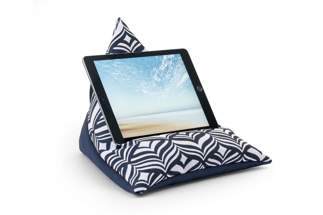 iPad Bean Bag Stand - Two Tone Patterned - armadillosun