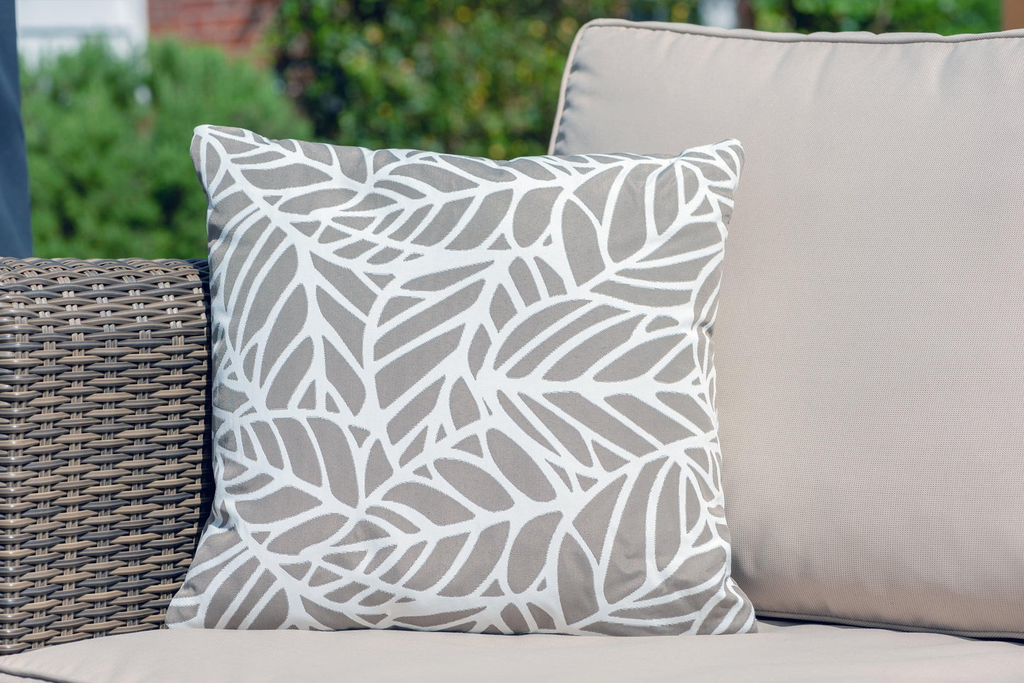 Luxury Cushion in Palm Pumice